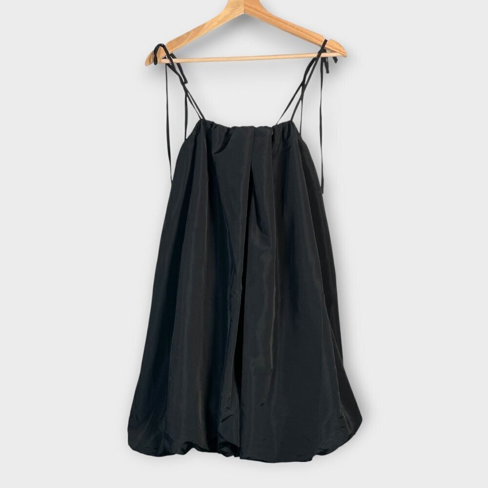 NWT The Occasion Old Navy Bubble Dress Black SMALL TALL Pockets